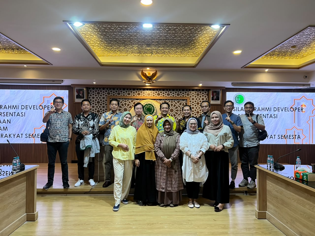 KSI dan LPEU MUI Gelar Silaturahmi dan Presentasi Kemitraan Program Rumah Rakyat Semesta di Gedung MUI Pusat